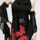 Punk Rave Women's Punk Dragon Buckle Faux Leather Belt