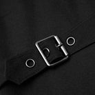 Women's Punk Faux Leather Grommet String Wrapped Skirts