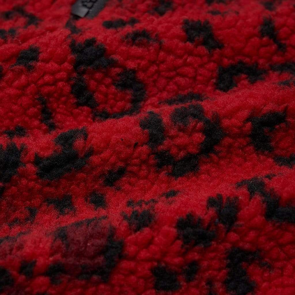 Women's Punk Red Leopard Printed Mini Skirts