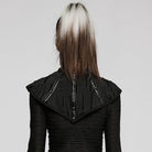 PUNK RAVE Women's Punk Ripped Mesh Cape