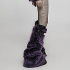PUNK RAVE Women's Punk Woolen Leg Warmers