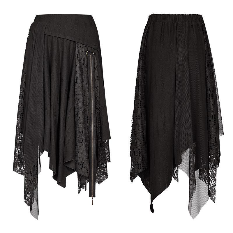 Women's Steampunk Multilayer Skirt Net Skirt