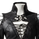 RNG Women's Gothic Strappy Off Shoulder Split Dress