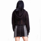 RNG Women's Grunge Contrast Color Buckle Skirt White