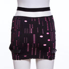 RNG Women's Grunge Contrast Color Ripped Skirt