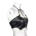 RNG Women's Punk Chain Halterneck Bustier