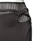 RNG Women's Punk Cutout Mesh Splice Skirt