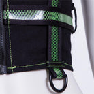 RNG Women's Punk Double Color Mesh Splice Vest Green