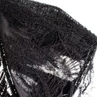 RNG Women's Punk Ripped Patent Leather Crop Top