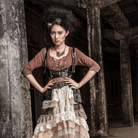 RQ-BL Goth Waist Belt with Pouch