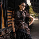 RQ-BL Goth Waist Belt with Pouch