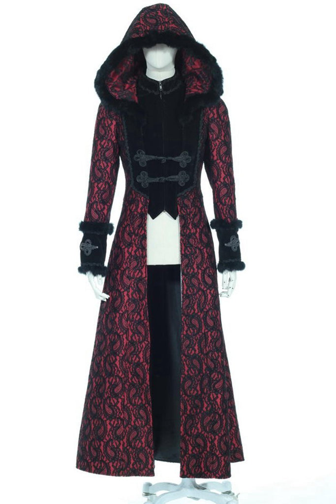 Gothic Long Hooded Coat