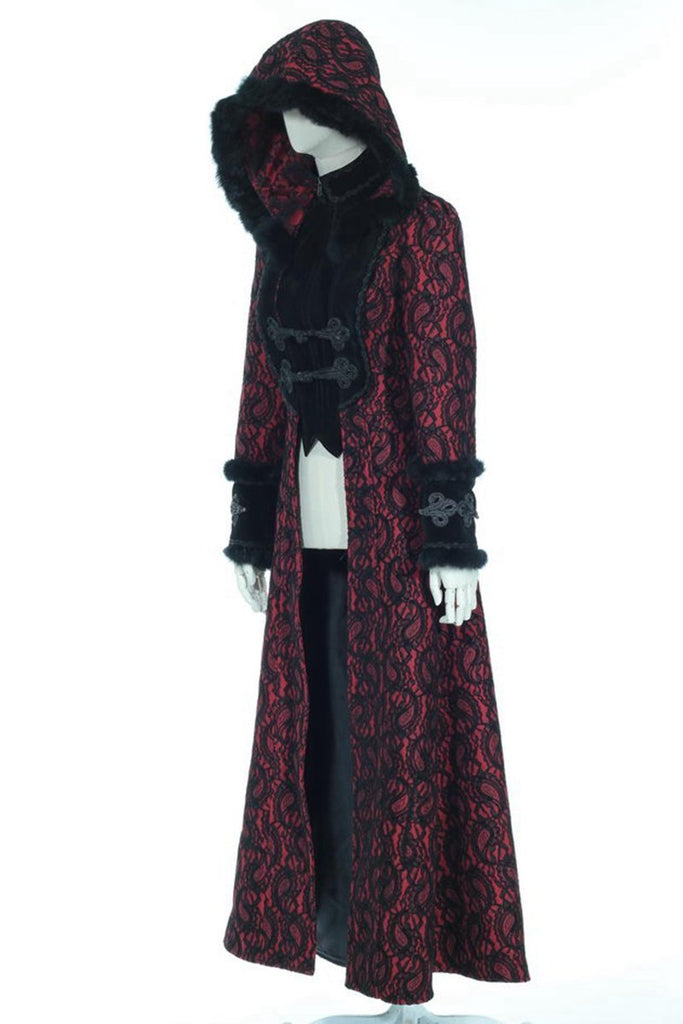 Gothic Long Hooded Coat