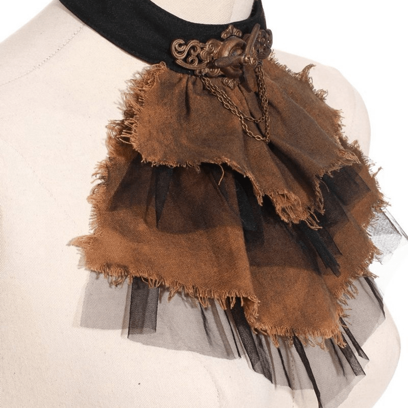 RQ-BL Steampunk Airplane Rotor Jabot