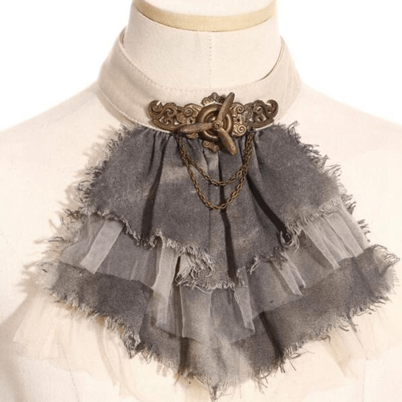RQ-BL Steampunk Airplane Rotor Jabot