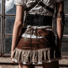 RQ-BL Steampunk Clock part Broad Waist Belt