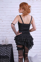 Stylish Checked Maid's Cosplay Skirt