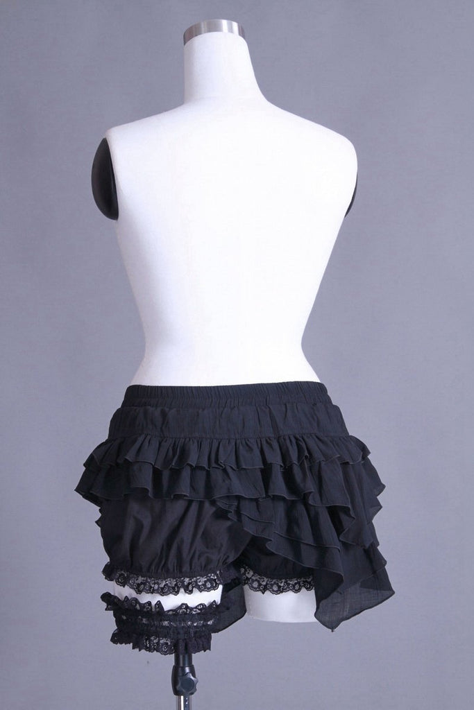 Stylish Checked Maid's Cosplay Skirt