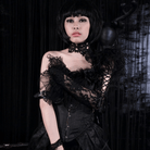 RQ-BL Vintage Goth Collar and Cuff