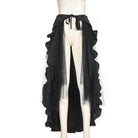 Women's Front Open Multilayered Skirt