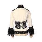 RQ-BL Women's Highly Detailed Steampunk Short Top