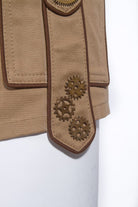 RQ-BL Women's Steampunk Gear Splice Cargo Shorts