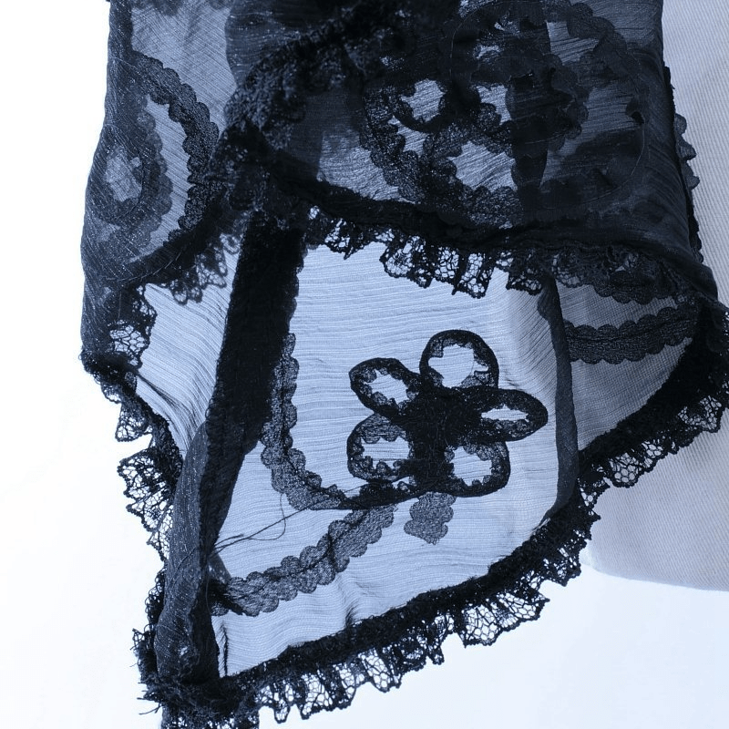 RQ-BL Women's Vintage Cape In Fine Lace